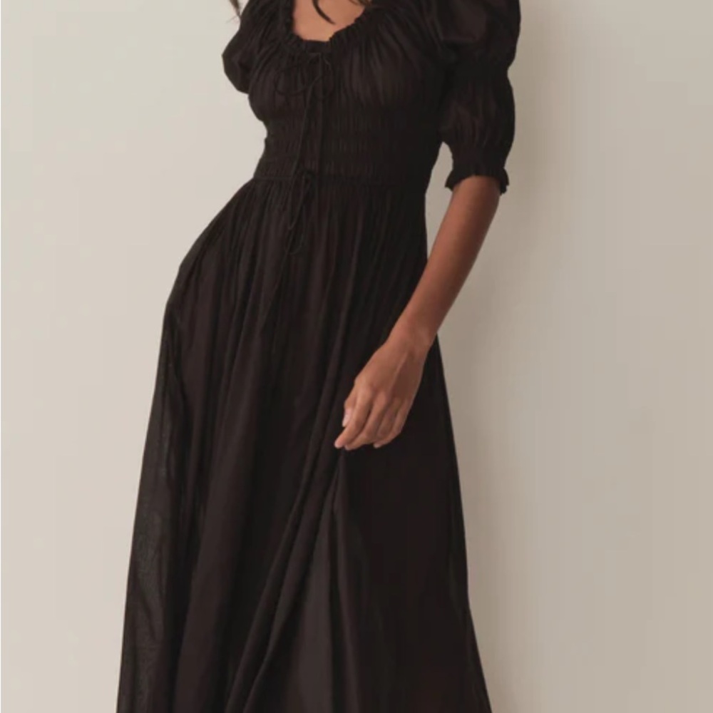 Doen Isquia Elegant Black Maxi DressNWT